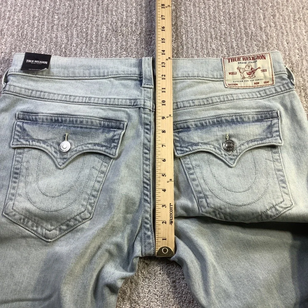 True Religion Ricky Relaxed Straight Jeans Size 36 x 34 (Actual 38 x 34 NWT)
